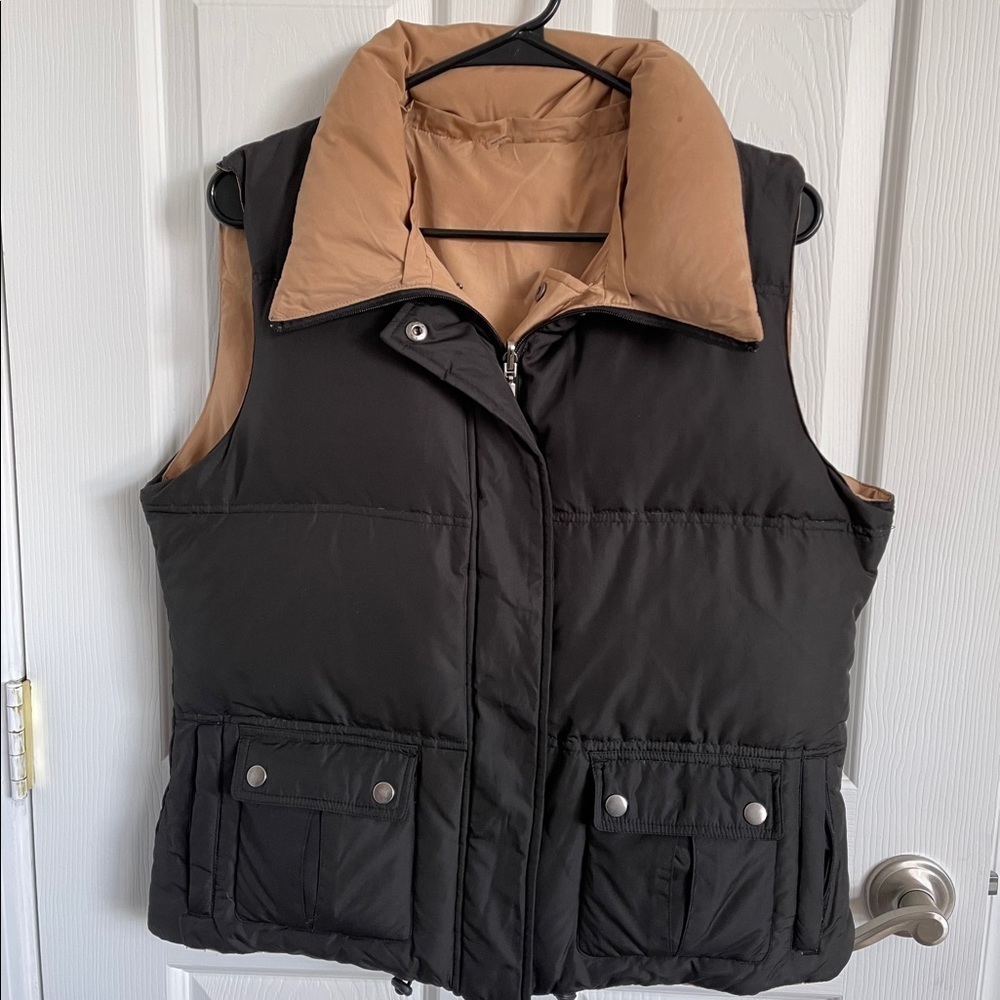Marvin Richards reversible puffer vest